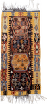 Antique Kilim Runner Rug (3' x 7')